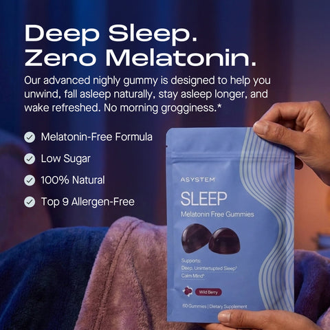 Sleep Gummies (Melatonin Free) – ASYSTEM
