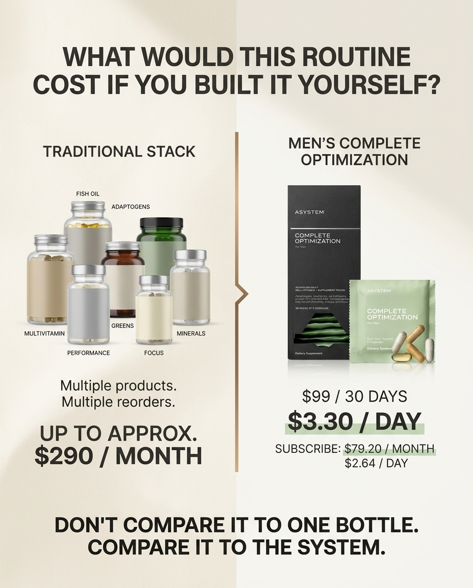 Complete Optimization for Men