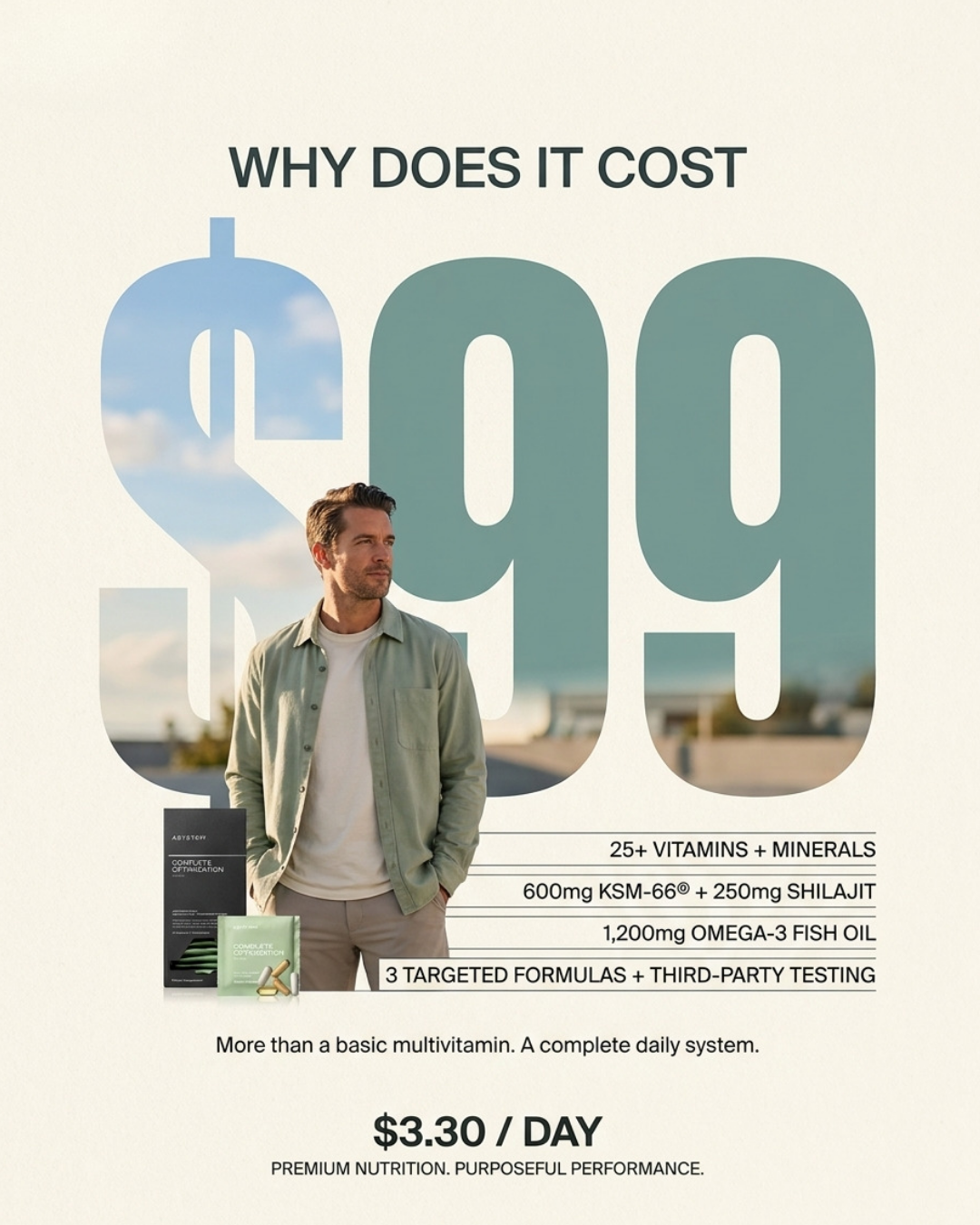 Complete Optimization for Men