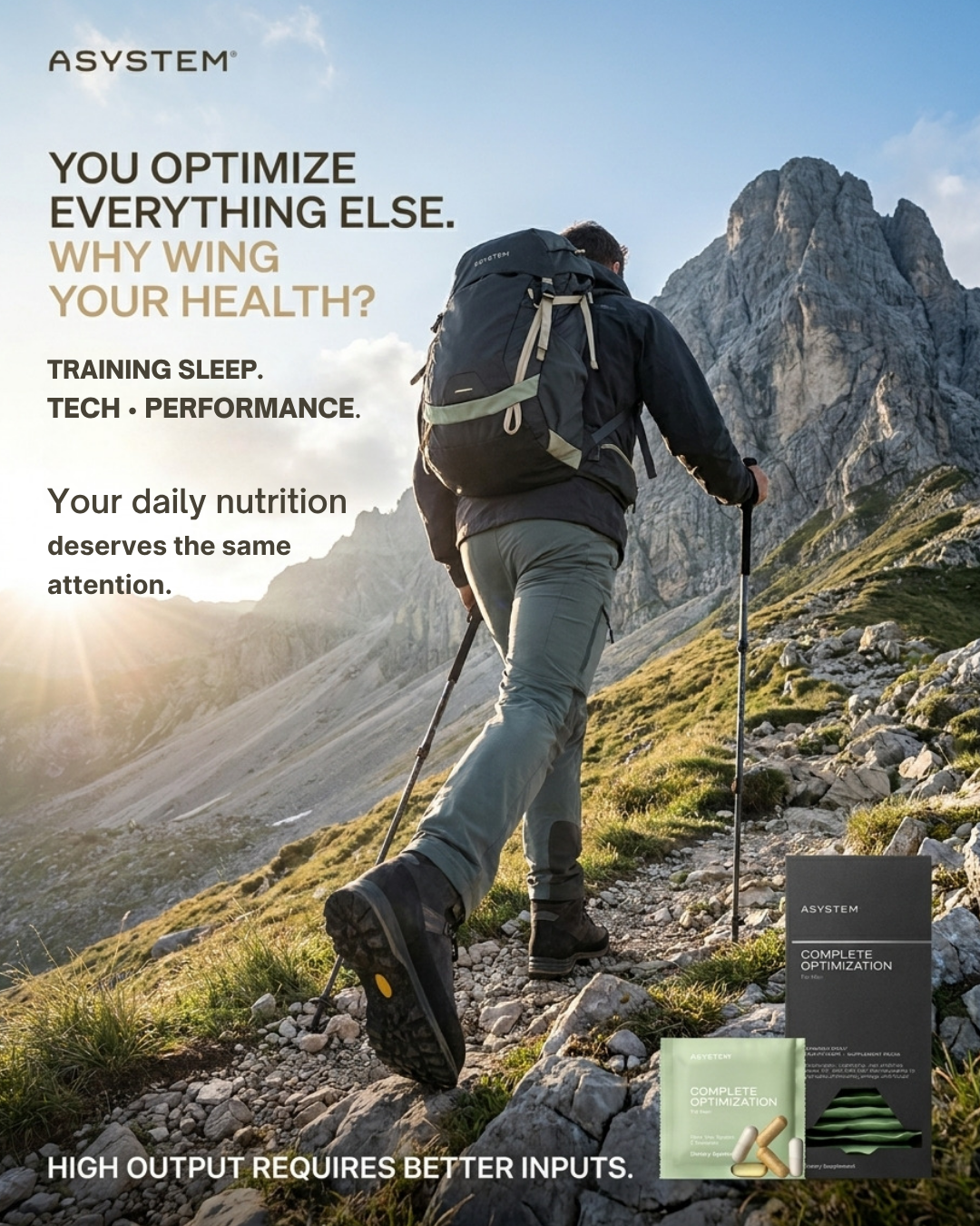 Complete Optimization for Men