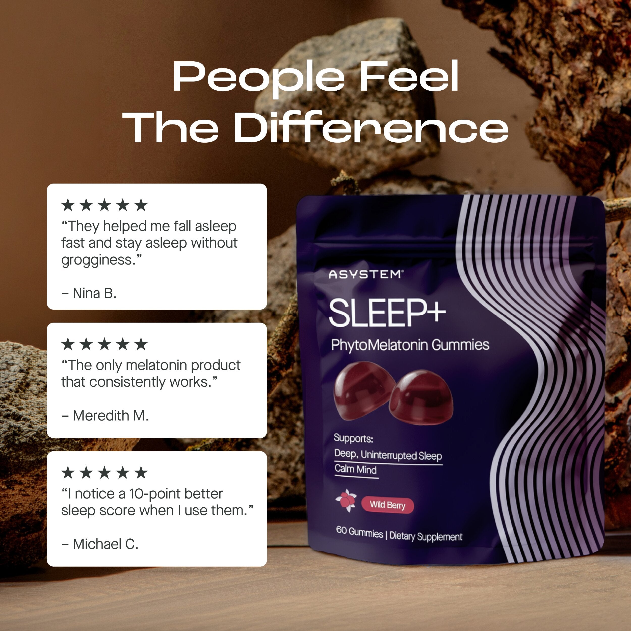 Sleep Gummies + Melatonin