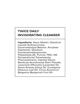 Twice Daily Invigorating Cleanser
